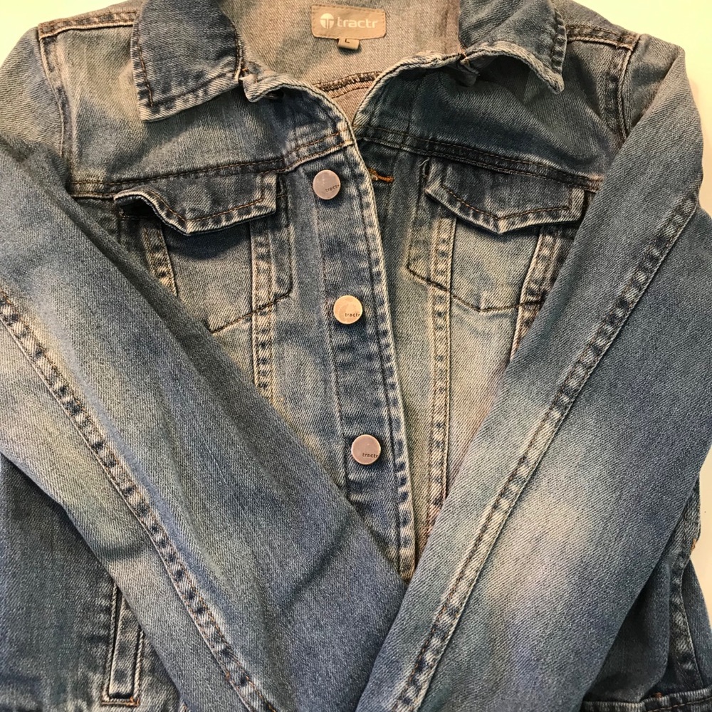 Girls Tractr Jean Jacket